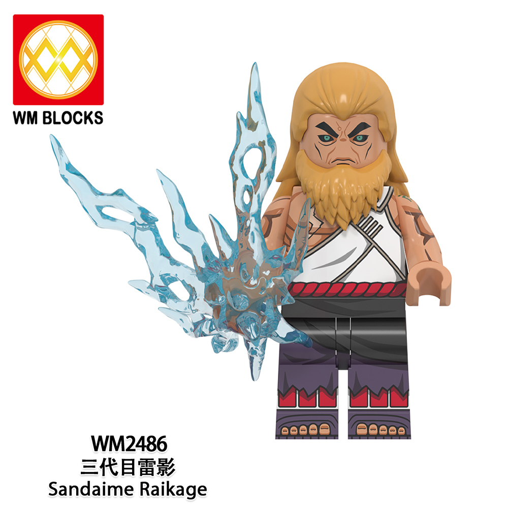 WM6154 lego Anime Naruto Yakushi kabuto Hozuki gengetsu Tenten mini figures juguetes mini toys building blocks sets Toys for kids