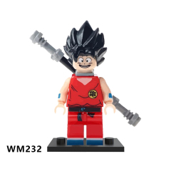 WM6029 Anime Dragon Ball goku Vegeta piccolo birusu broli buu mini figures juguetes mini toys building blocks sets Toys for kids