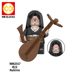 WM6163 lego Anime Demon Slayer kamado tanjirou Hantengu mini figures juguetes mini toys building blocks sets Toys for kids