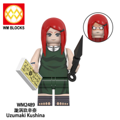 WM6154 lego Anime Naruto Yakushi kabuto Hozuki gengetsu Tenten mini figures juguetes mini toys building blocks sets Toys for kids