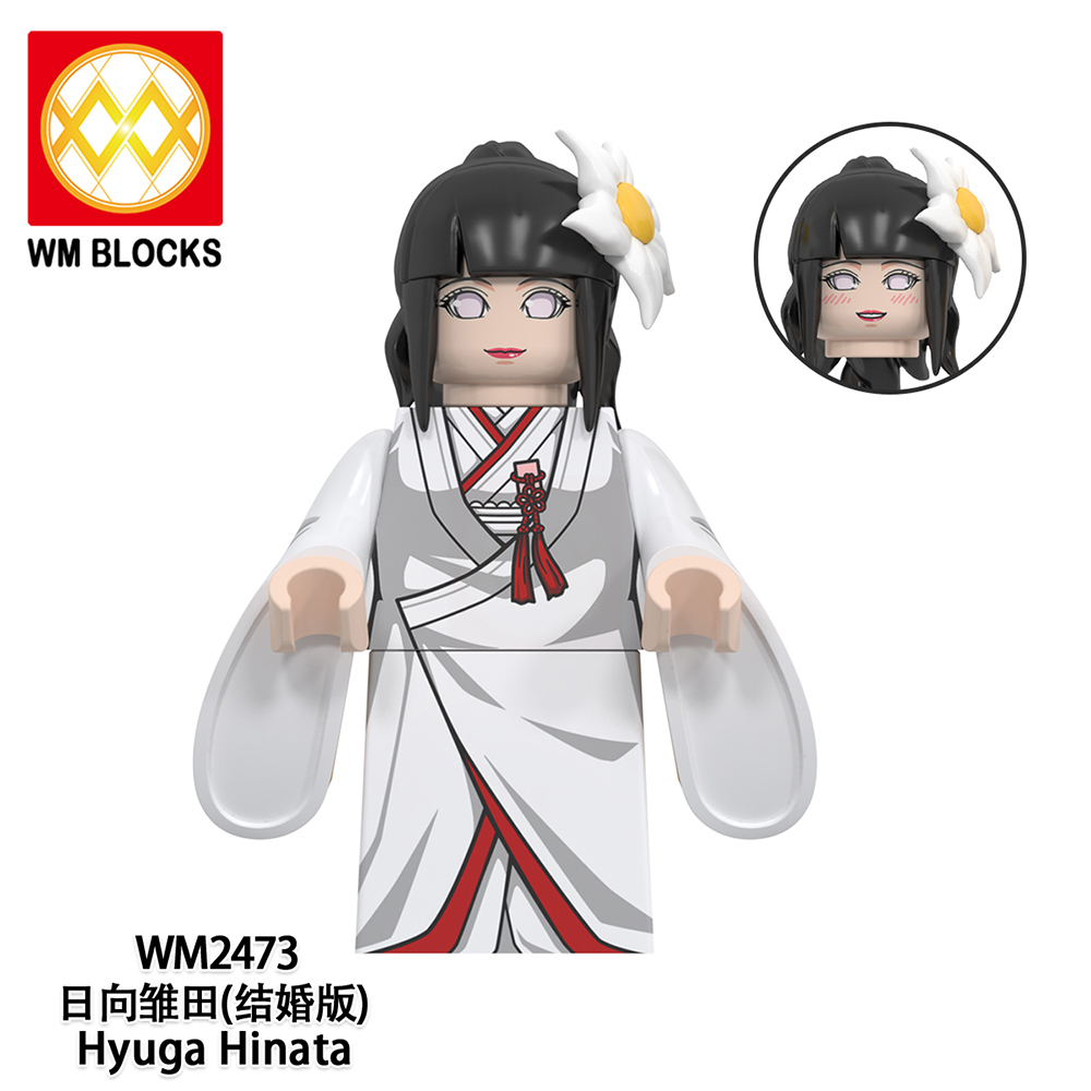 WM6152 lego Anime Naruto Uchiha sasuke mini figures juguetes mini toys building blocks sets Toys for kids