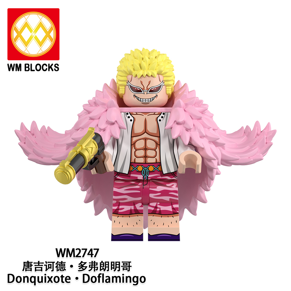 WM6187 lego Anime ONE PIECE luffy nami sanji Monkey mini figures juguetes mini toys building blocks sets Toys for kids