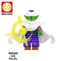 WM6177 lego Anime Dragon Ball goku Vegeta piccolo birusu broli buu mini figures juguetes mini toys building blocks sets Toys for kids
