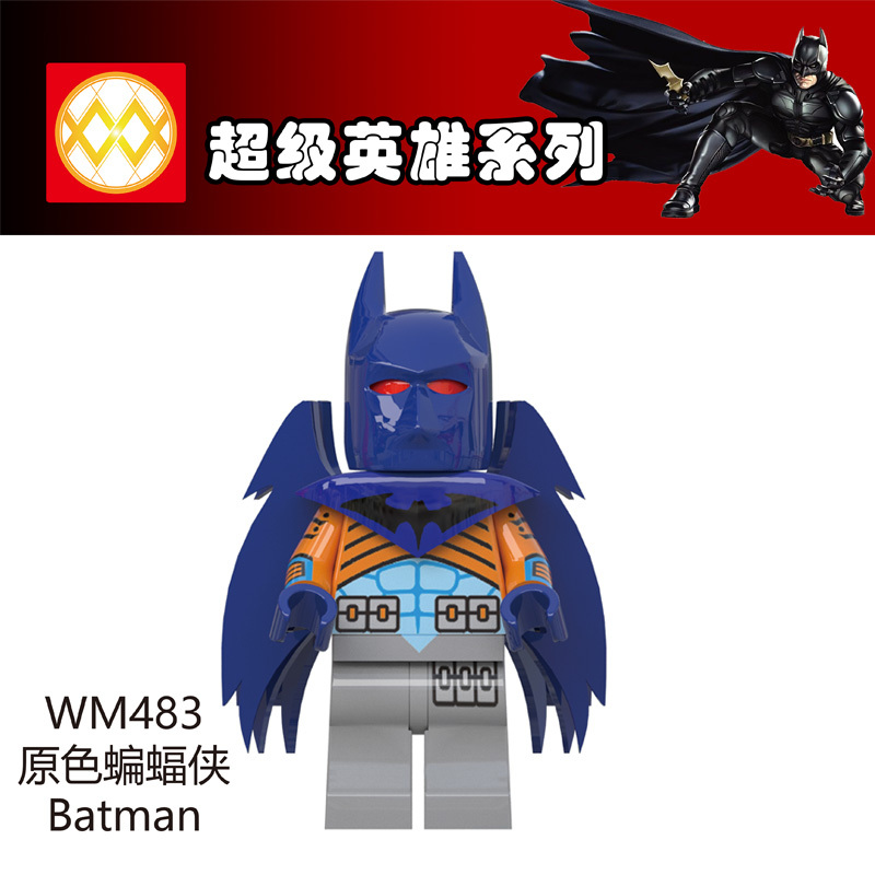 WM6027 DC superhero Batman mini figures juguetes mini toys building blocks sets Toys for kids