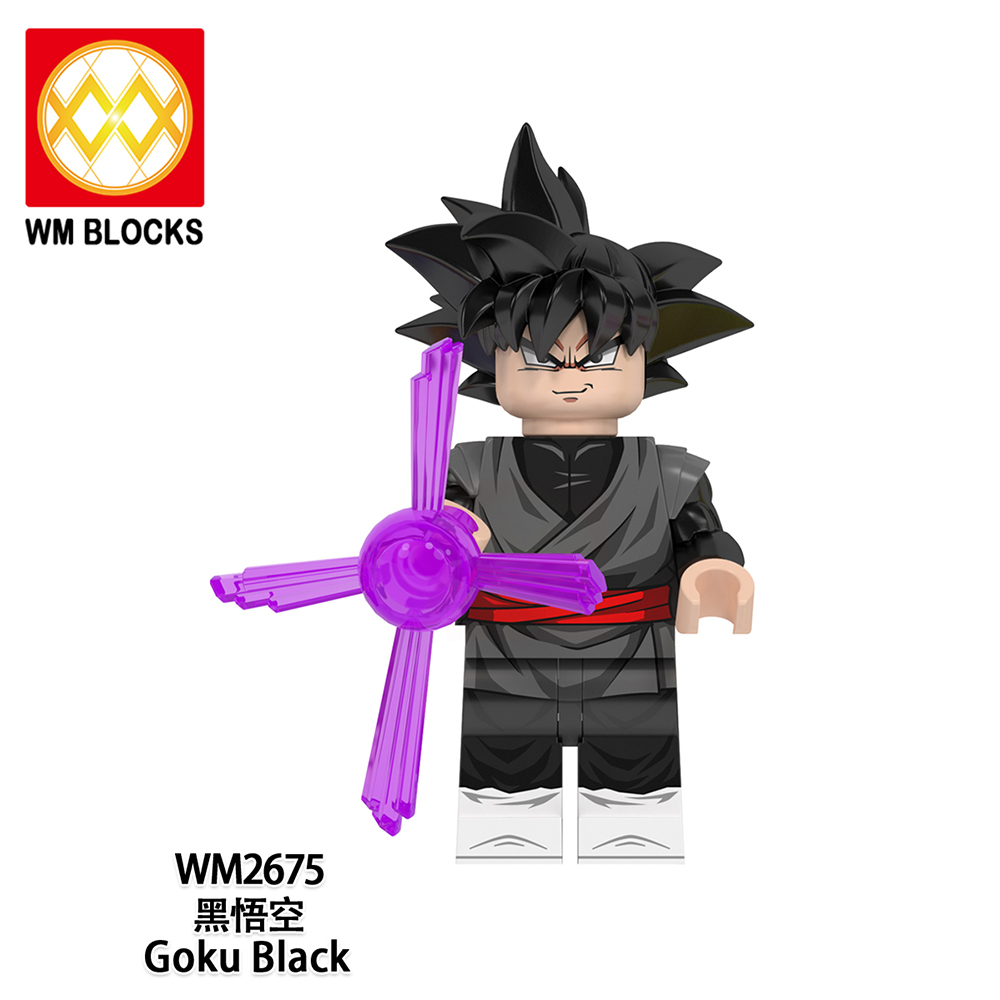 WM6178 lego Anime Dragon Ball goku Vegeta piccolo birusu broli buu mini figures juguetes mini toys building blocks sets Toys for kids