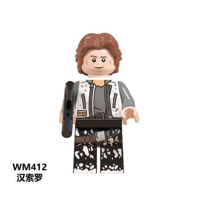 WM6039 Star wars Hansolo Luke Lucas mini figures juguetes mini toys building blocks sets Toys for kids