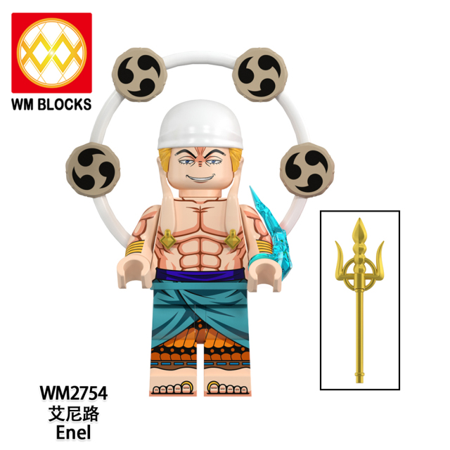WM6188 lego Anime ONE PIECE luffy nami sanji kaidou Monkey mini figures juguetes mini toys building blocks sets Toys for kids