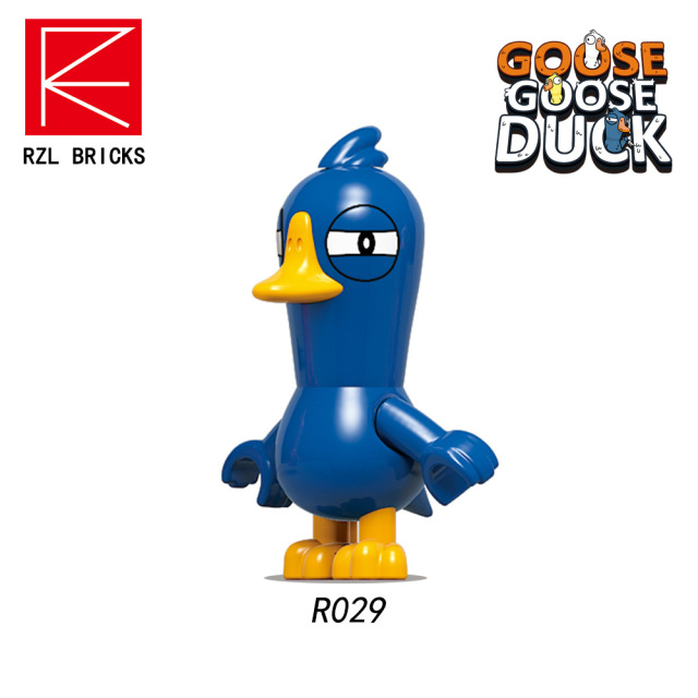 RZL0006 Game Series Character Goose Goose Duck MiniFigs Juguetes Gift Building Blocks Children Educational Kids Toys