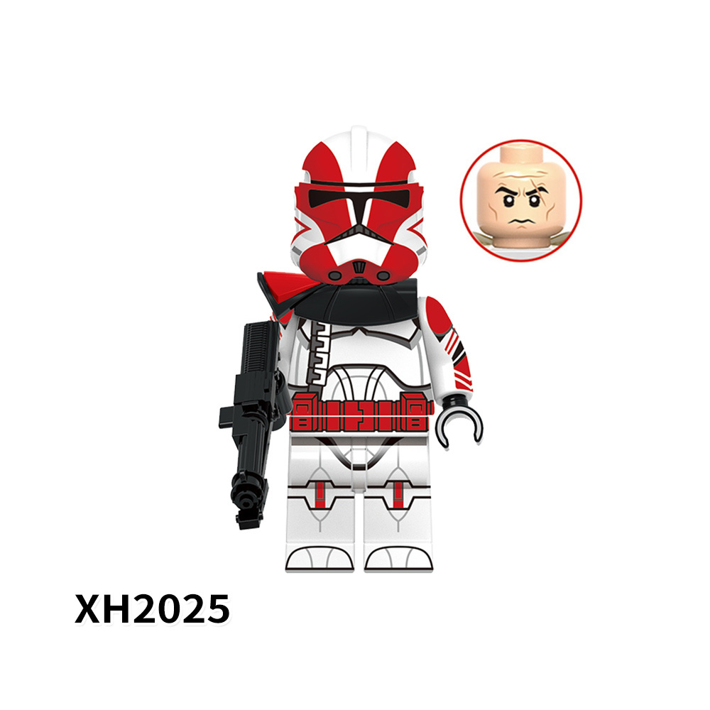 X0351 Star Wars Movies Clone Trooper Kamino Captain 501th Jet Trooper Children Gift Plastic Figures Building Block Bricks Toys