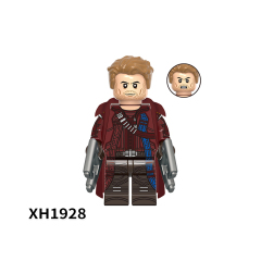 X0339 Marvel Comics Superhero Character  Mighty  Ravager Thor Gorr Star-Lord Korg Valkyrie Juguetes Plastic Building Block Set Children Toys