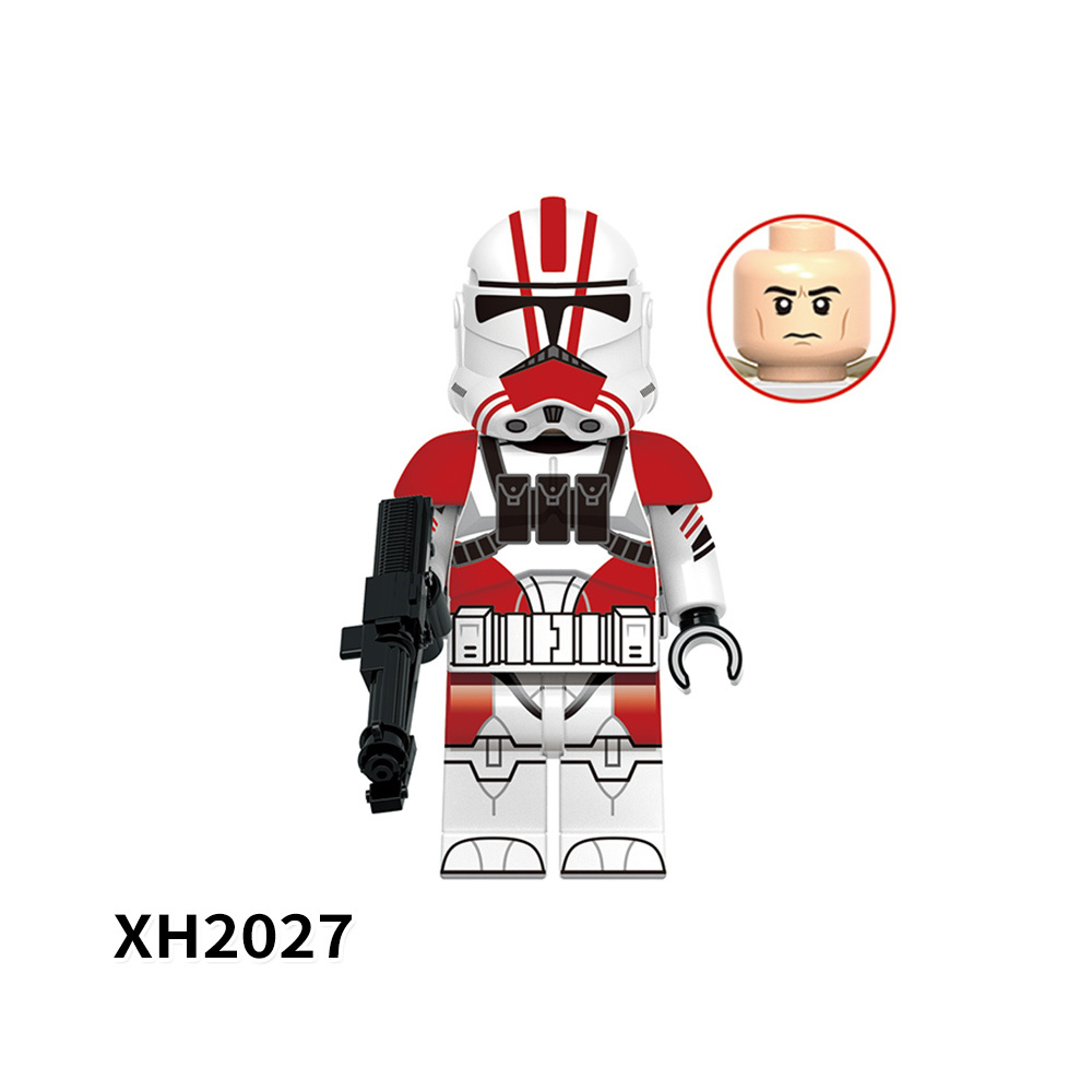X0351 Star Wars Movies Clone Trooper Kamino Captain 501th Jet Trooper Children Gift Plastic Figures Building Block Bricks Toys