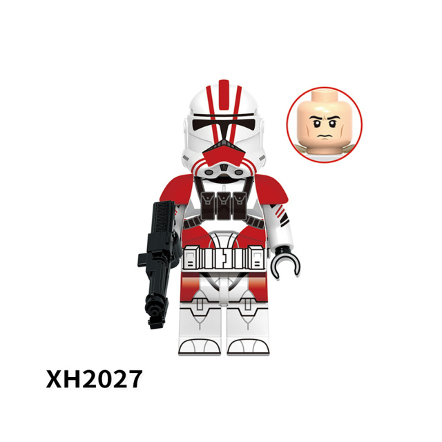 X0351 Star Wars Movies Clone Trooper Kamino Captain 501th Jet Trooper Children Gift Plastic Figures Building Block Bricks Toys