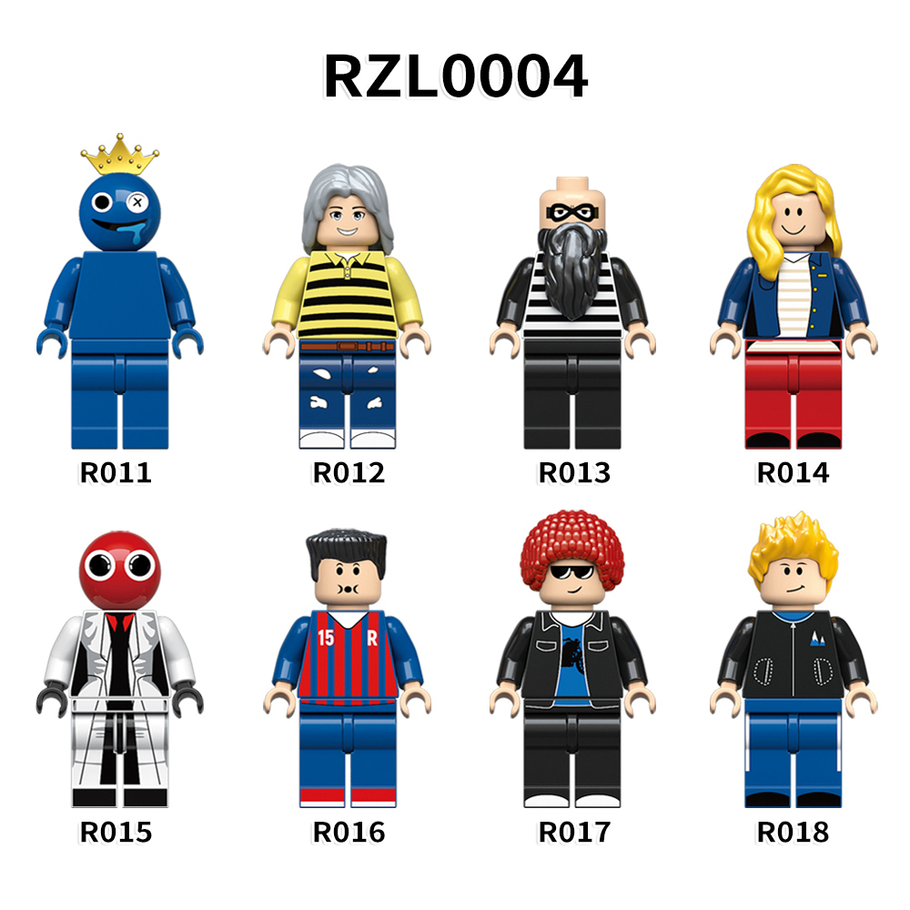 RZL0004 Game Series Character Rainbow Friends Mini Figures Juguetes Educational Building Blocks Gift Toys For Children