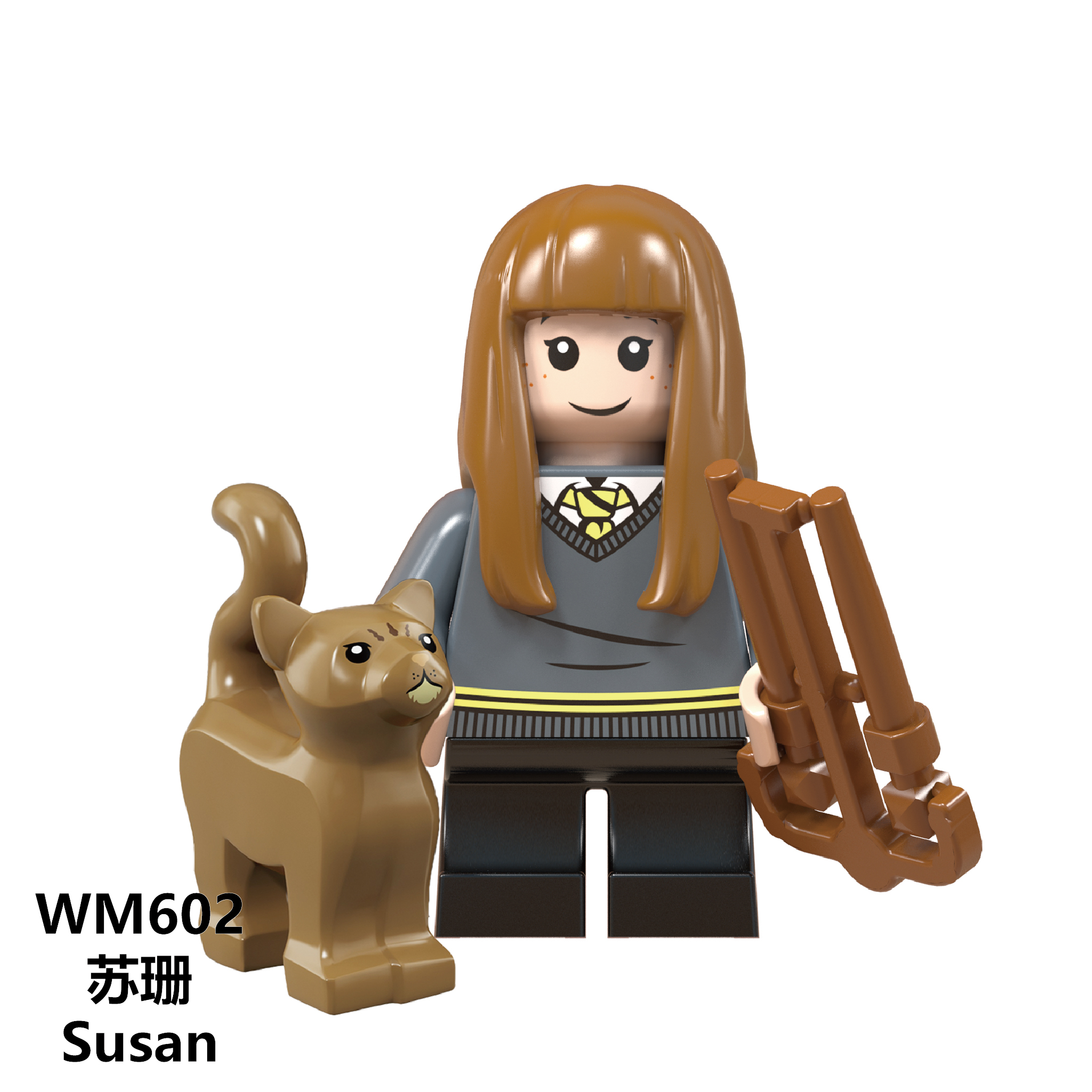 WM6046 Harry Potter Queenie dumbledore Ron Oliver Bole dobby mini figures juguetes mini toys building blocks sets Toys for kids