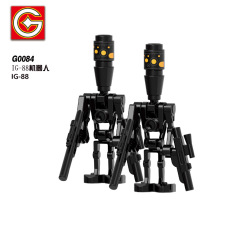 G0111 Star Wars Super Battle Droid IG-88 Minifigs Juguetes Children Gift Plastic Building Block Bricks Kids Toys