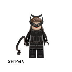 X0341  Movie DC Comic SuperHero Batman Joker Catwoman Nightwing Juguetes Minifigs Building Blocks Sets Educational  Kids Toys