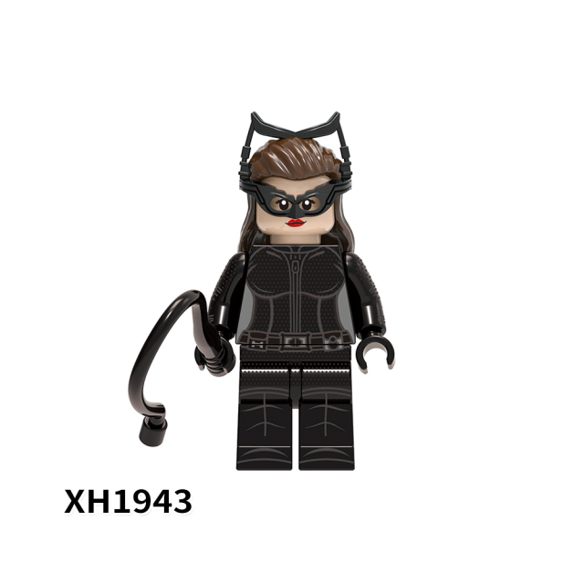 X0341  Movie DC Comic SuperHero Batman Joker Catwoman Nightwing Juguetes Minifigs Building Blocks Sets Educational  Kids Toys
