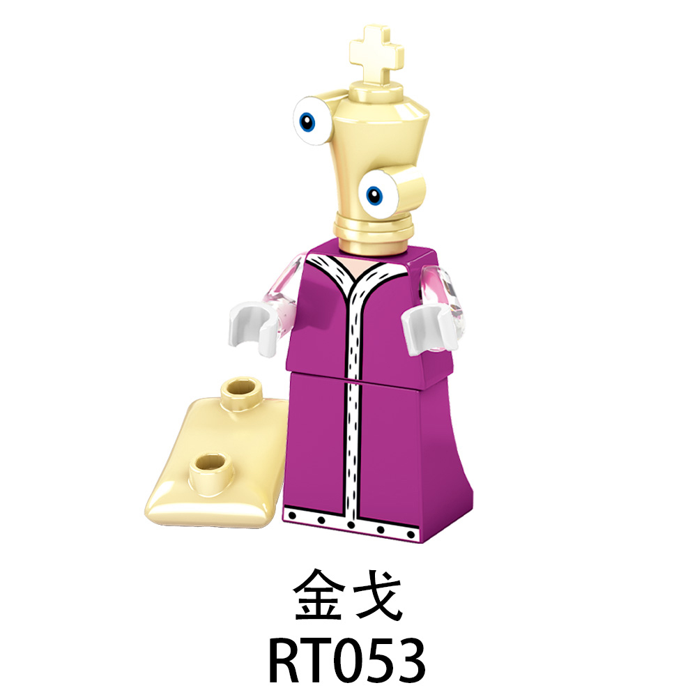 RT046-RT053 Game Series Character Digital Circus Pamni Kane Joker Kafmo Minifigs Gift Juguetes Building Blocks Children Educational Toys