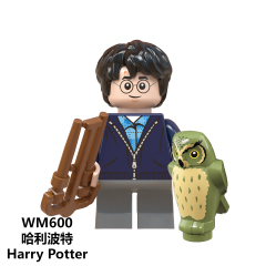 WM6046 Harry Potter Queenie dumbledore Ron Oliver Bole dobby mini figures juguetes mini toys building blocks sets Toys for kids