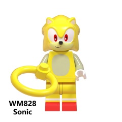 WM6043 Sonic The Hedgehog shadow knuckles minifigures juguetes mini toys building blocks sets Toys for kids