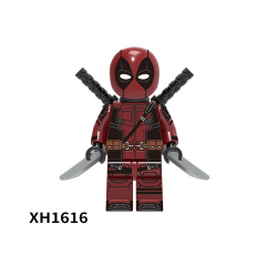 X0302 Marvel Comics Superhero Character Yellow Blue White Deadpool Gwenpool Juguetes Plastic Building Block Set Children Toys