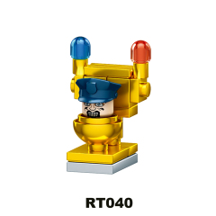 RT038-RT045 Game Series Character Skibidi Titan TV Man Toilet Audio Minifigs Gift Juguetes Building Blocks Children Educational Toys