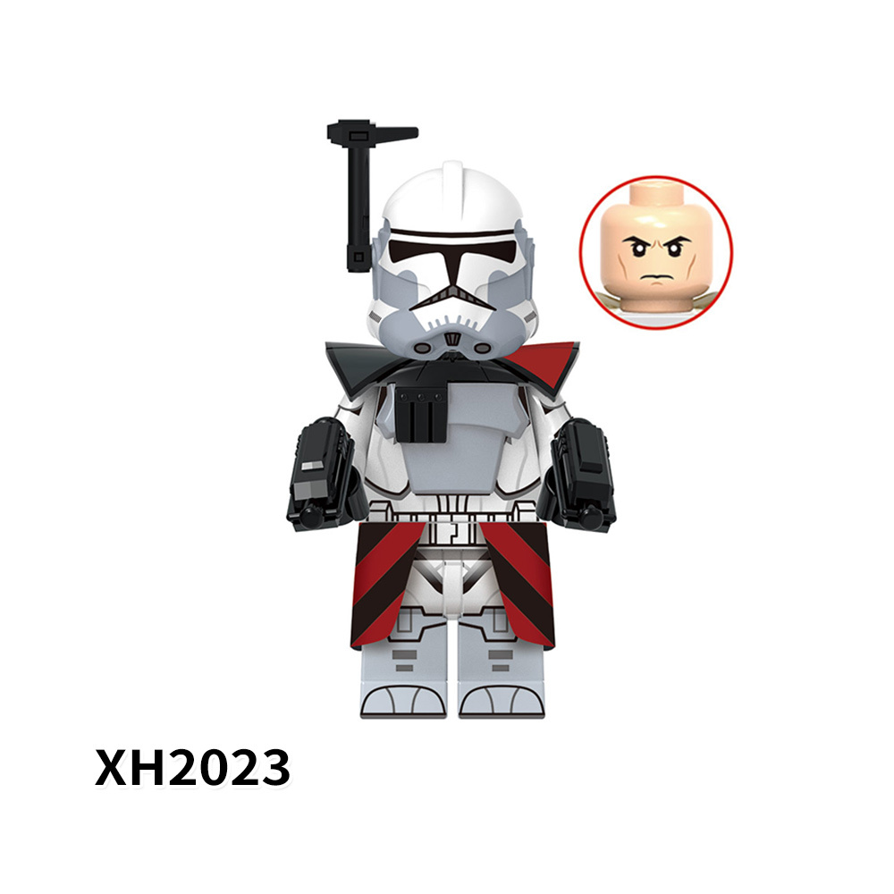 X0351 Star Wars Movies Clone Trooper Kamino Captain 501th Jet Trooper Children Gift Plastic Figures Building Block Bricks Toys