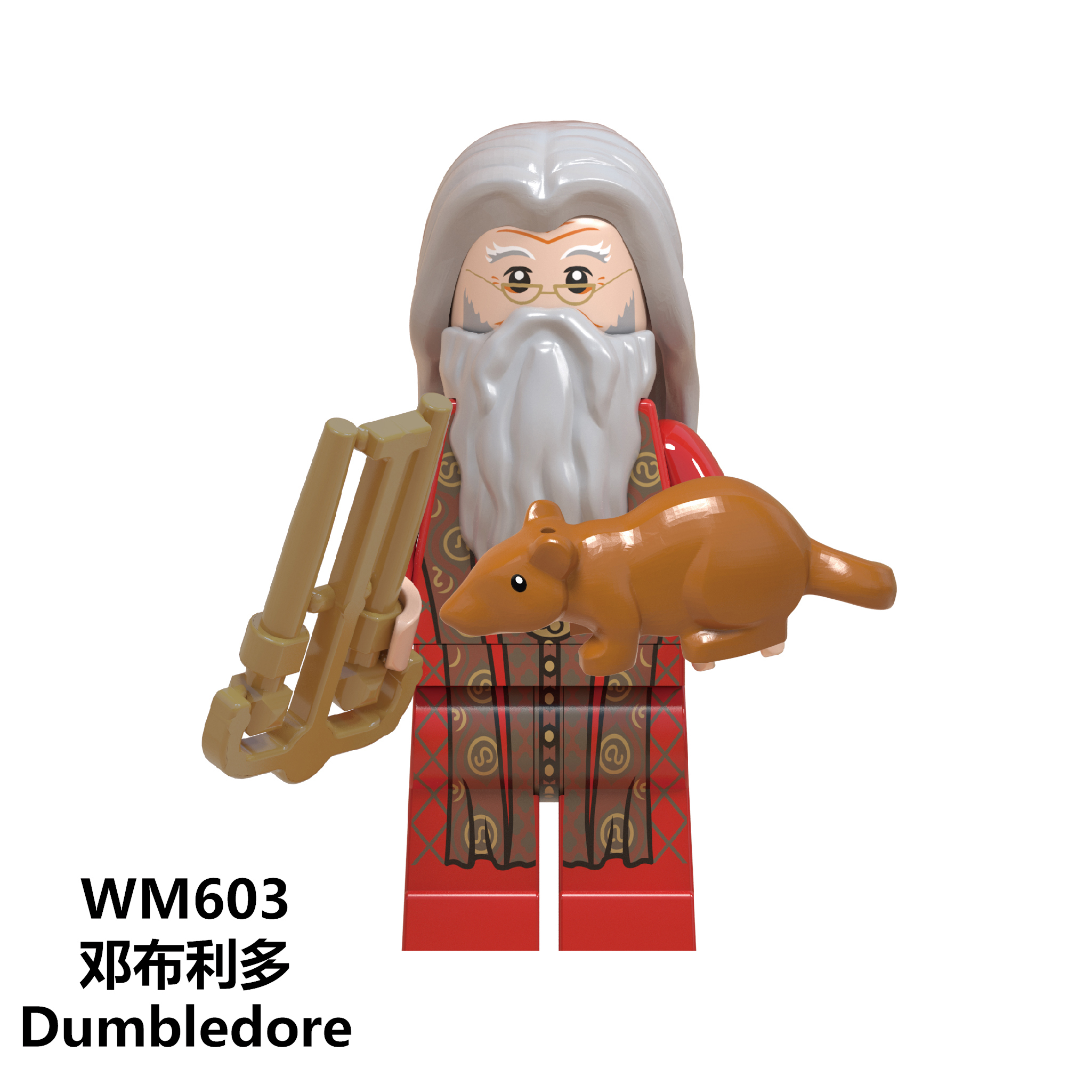WM6047 Harry Potter Queenie dumbledore Ron Oliver Bole dobby mini figures juguetes mini toys building blocks sets Toys for kids