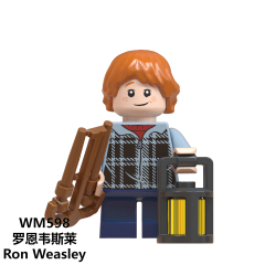 WM6046 Harry Potter Queenie dumbledore Ron Oliver Bole dobby mini figures juguetes mini toys building blocks sets Toys for kids