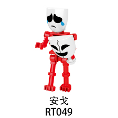 RT046-RT053 Game Series Character Digital Circus Pamni Kane Joker Kafmo Minifigs Gift Juguetes Building Blocks Children Educational Toys