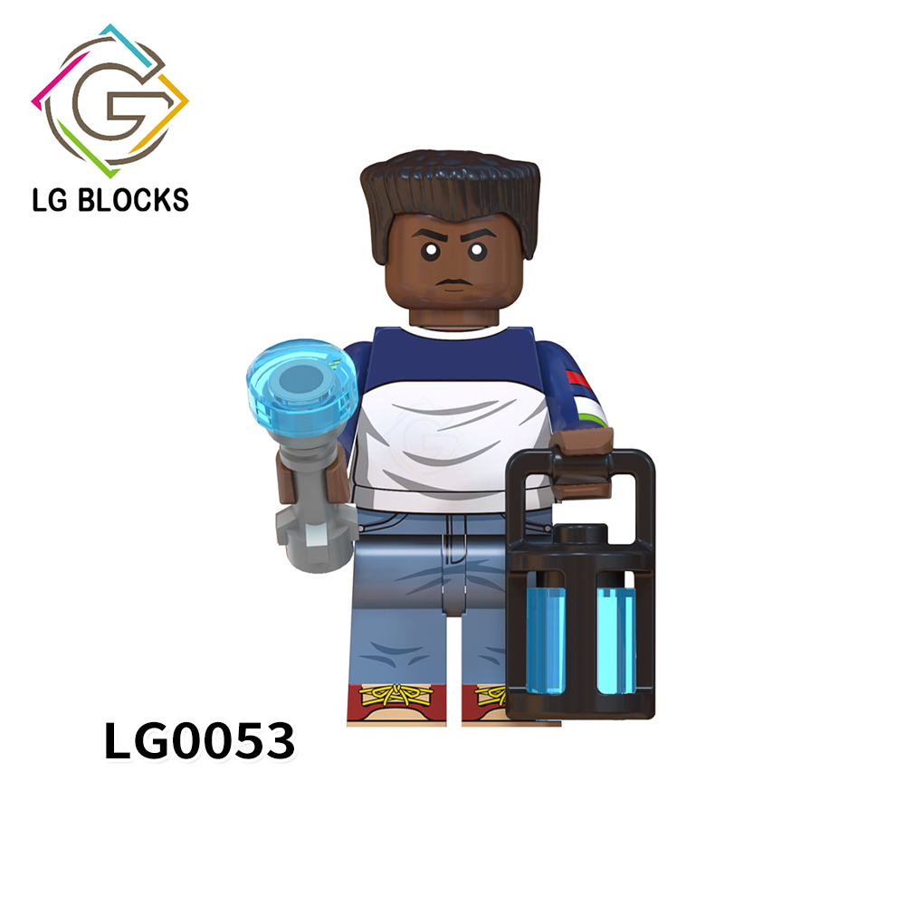 LG1007 Stranger Things Season 4 Cartoon Movie Horror TV Series Eleven Mike Dustin Eddie Vecna Brenner Max Plastic Minifigures Legoing Building Blcoks Kids Gift Toys