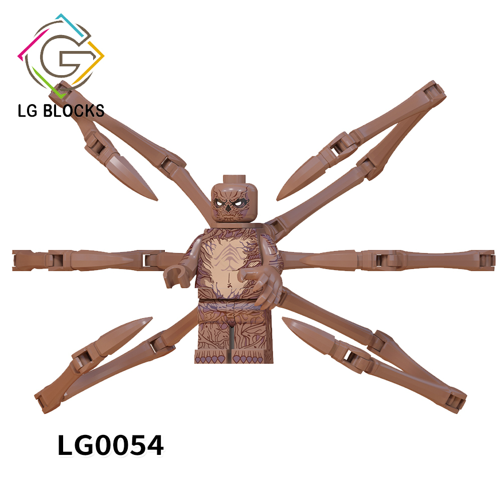LG1007 Stranger Things Season 4 Cartoon Movie Horror TV Series Eleven Mike Dustin Eddie Vecna Brenner Max Plastic Minifigures Legoing Building Blcoks Kids Gift Toys