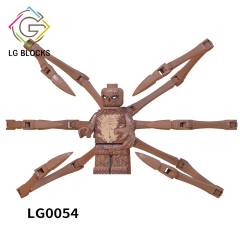 LG1007 Stranger Things Season 4 Cartoon Movie Horror TV Series Eleven Mike Dustin Eddie Vecna Brenner Max Plastic Minifigures Legoing Building Blcoks Kids Gift Toys