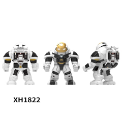XH1822  Movie Marvel Comics Super Heroes Character Big Figures MK39 Hulkbuster The Hulk Action Minifigs Children Gift Building Blocks Kids Toys