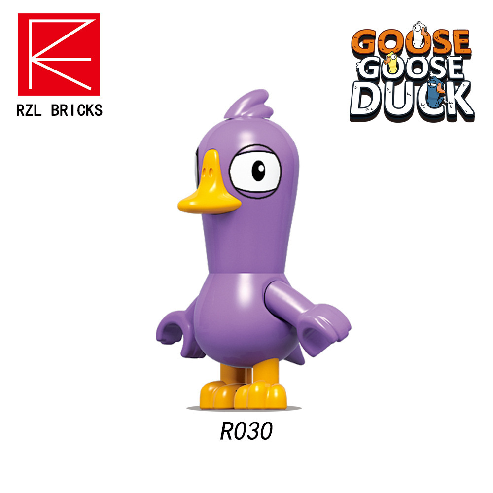 RZL0006 Game Series Character Goose Goose Duck MiniFigs Juguetes Gift Building Blocks Children Educational Kids Toys