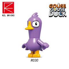 RZL0006 Game Series Character Goose Goose Duck MiniFigs Juguetes Gift Building Blocks Children Educational Kids Toys