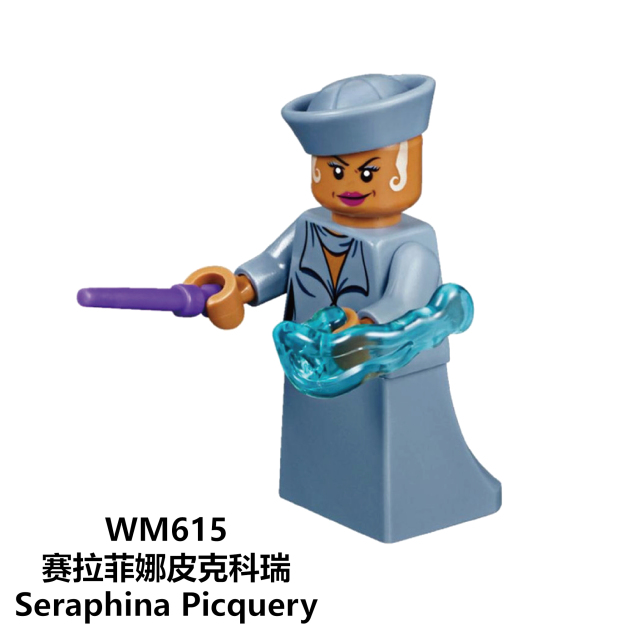 WM6048 Harry Potter Queenie dumbledore Ron Oliver Bole dobby mini figures juguetes mini toys building blocks sets Toys for kids