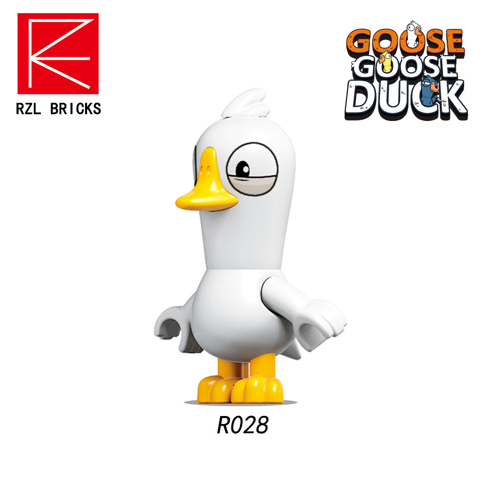 RZL0006 Game Series Character Goose Goose Duck MiniFigs Juguetes Gift Building Blocks Children Educational Kids Toys