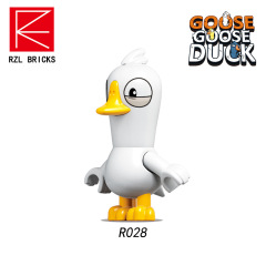 RZL0006 Game Series Character Goose Goose Duck MiniFigs Juguetes Gift Building Blocks Children Educational Kids Toys