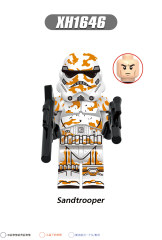 X0305 Star Wars Clone Trooper Imperial Stormtrooper Sandtrooper Minifigs Juguetes Children Gift Plastic Building Block Bricks Kids Toys
