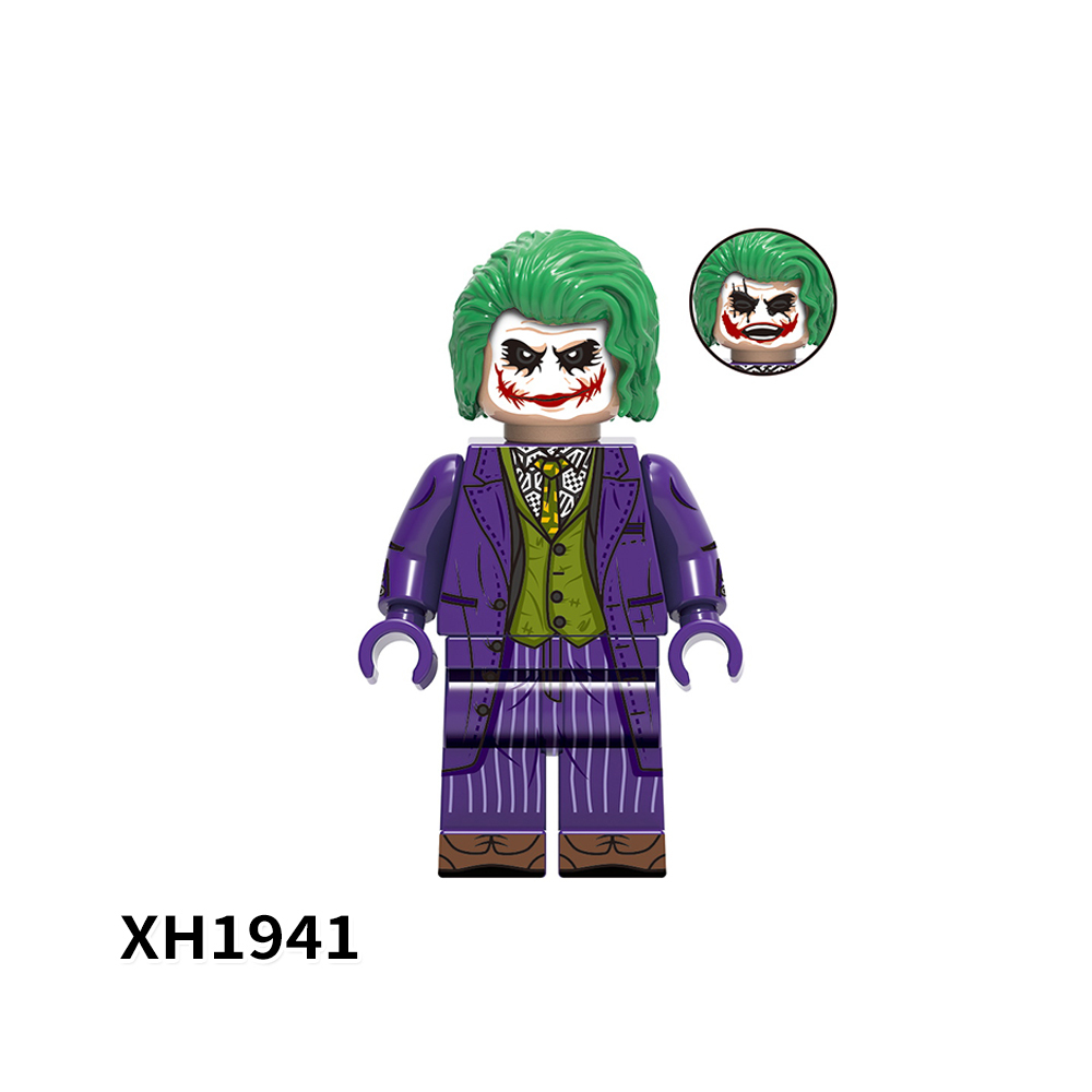 X0341  Movie DC Comic SuperHero Batman Joker Catwoman Nightwing Juguetes Minifigs Building Blocks Sets Educational  Kids Toys