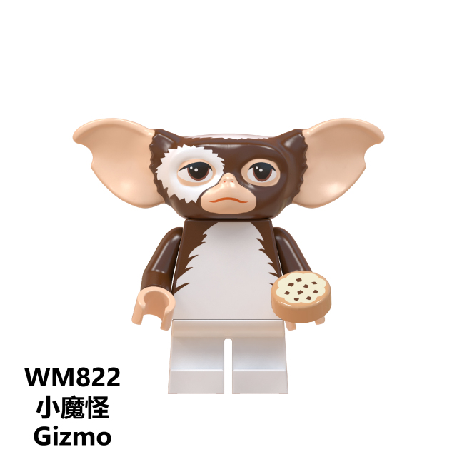 WM6049 Disney Stitch ET Angie Gizmo Stay puft Finn Stripe minifigures juguetes mini toys building blocks sets Toys for kids
