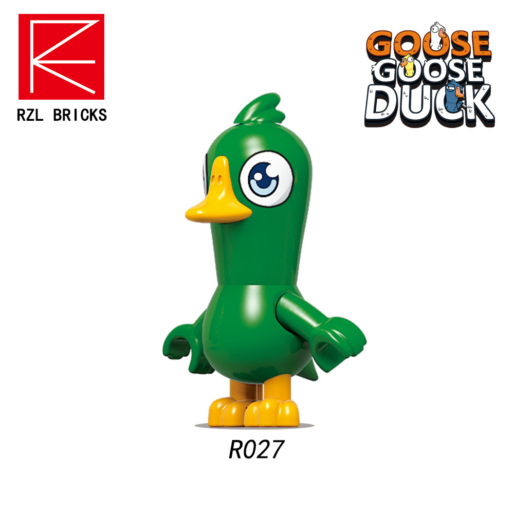 RZL0006 Game Series Character Goose Goose Duck MiniFigs Juguetes Gift Building Blocks Children Educational Kids Toys