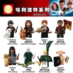 WM6040 Harry Potter Rubeus hagrid hermione Ron Oliver Bole dobby mini figures juguetes mini toys building blocks sets Toys for kids