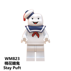 WM6049 Disney Stitch ET Angie Gizmo Stay puft Finn Stripe minifigures juguetes mini toys building blocks sets Toys for kids