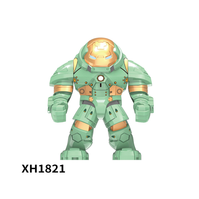 XH1821  Movie Marvel Comics Super Heroes Character Big Figures MK37 Hulkbuster The Hulk Action Minifigs Children Gift Building Blocks Kids Toys