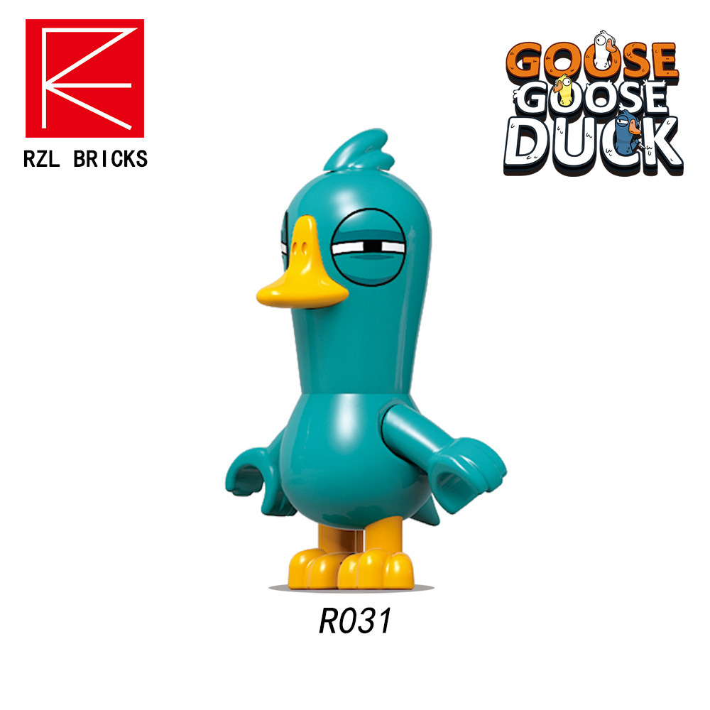 RZL0006 Game Series Character Goose Goose Duck MiniFigs Juguetes Gift Building Blocks Children Educational Kids Toys