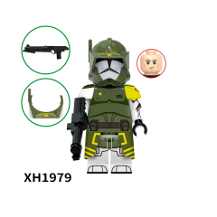 X0345 Star Wars Commander Doom Cody Anaxes Doom ARC Trooper Minifigs Juguetes Children Gift Plastic Building Block Bricks Kids Toys