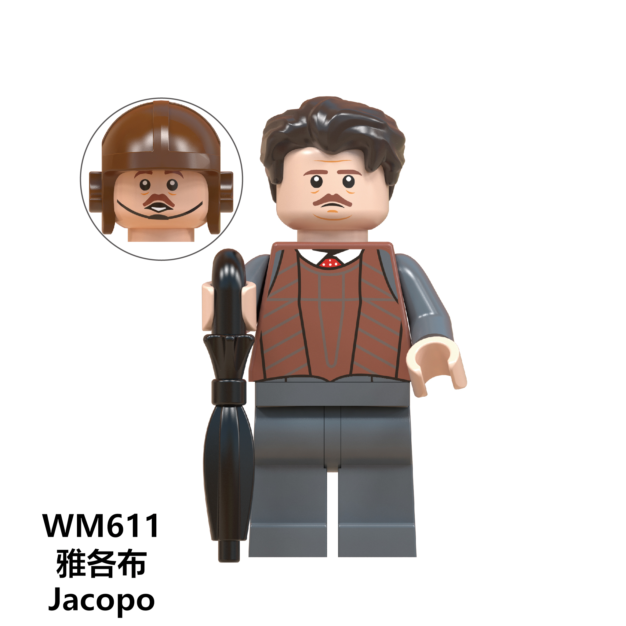 WM6048 Harry Potter Queenie dumbledore Ron Oliver Bole dobby mini figures juguetes mini toys building blocks sets Toys for kids