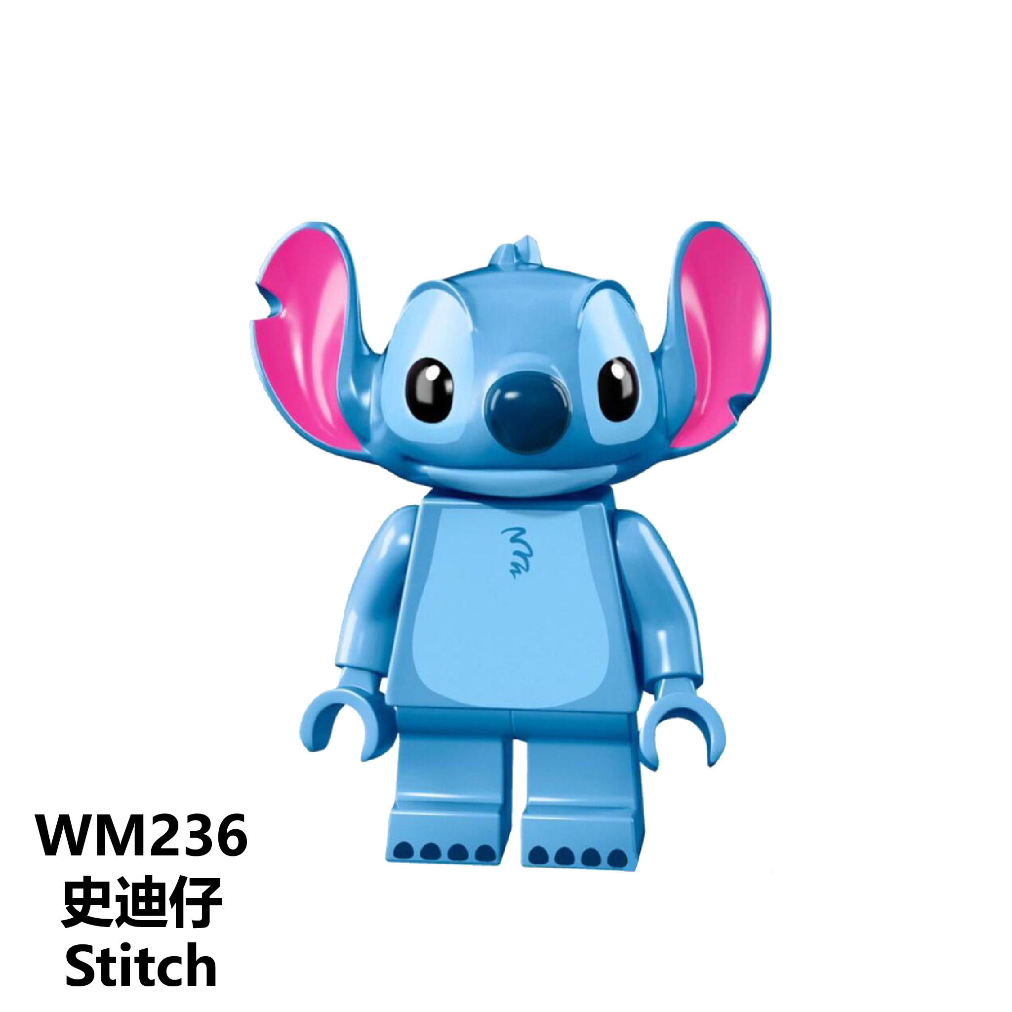 WM6049 Disney Stitch ET Angie Gizmo Stay puft Finn Stripe minifigures juguetes mini toys building blocks sets Toys for kids